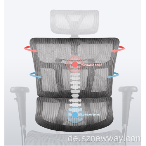 Hbada einstellbarer Gaming-Bürostuhl mit 4D-Armlehne